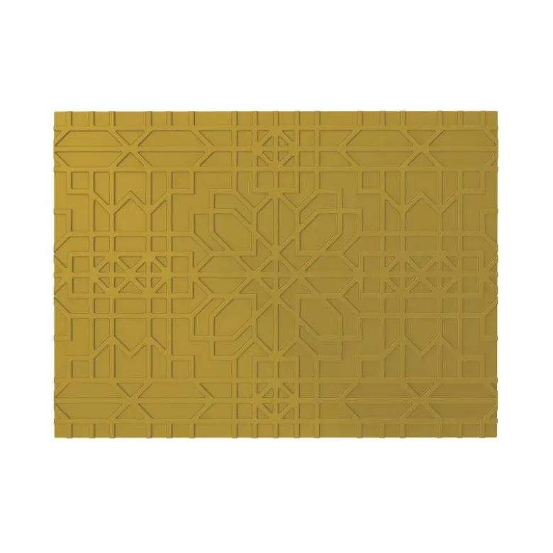 Kit moule bûche Maya tapis silicone déco 3D - Silikomart