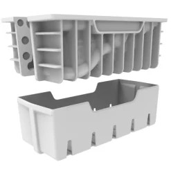 Kit moule à bûche silicone North Pole - Silikomart