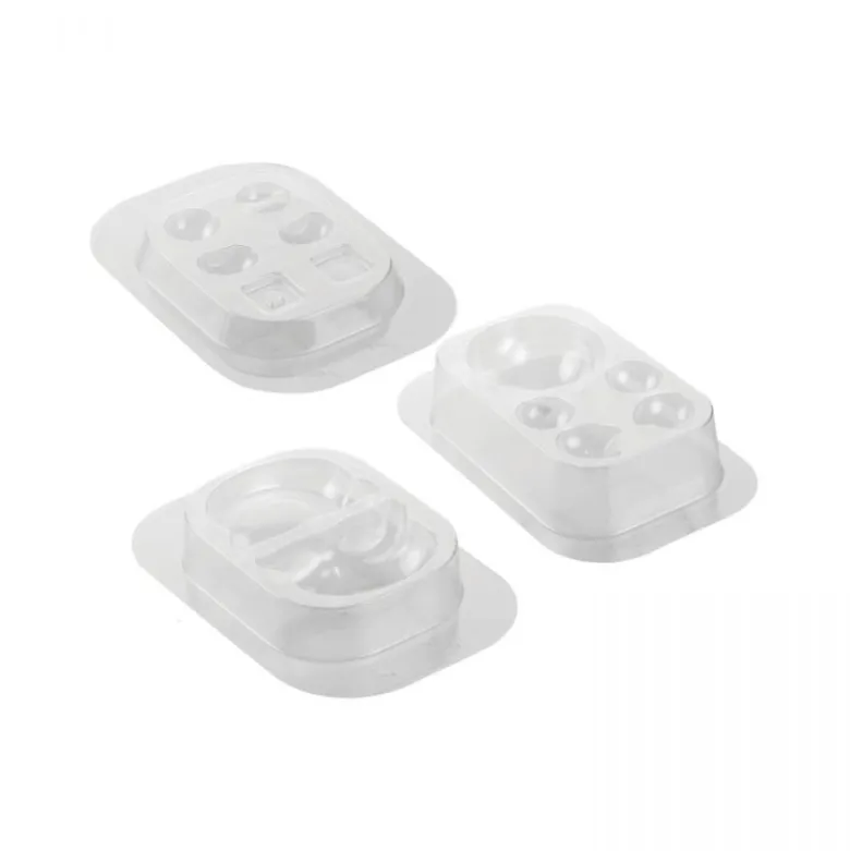 Kit Moules Chocolat Père Noël en PVC 18,8 cm x H 24,8 cm (x6) - Silikomart Professional