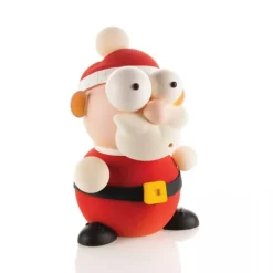 Kit Moules Chocolat Père Noël en PVC 18,8 cm x H 24,8 cm (x6) - Silikomart Professional