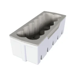 Kit moule silicone bûche de Noël bougies - Silikomart