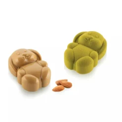 Kit Moule Silicone Lapin 7,6 x 5 x H 2,8cm (x8) - Silikomart
