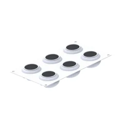 Kit Moule Silicone Maritozzo Ø 6,8 x H 4 cm (x6) - Silikomart