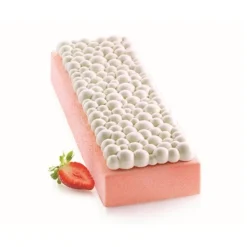 Kit moule silicone rectangle effet bulles - Silikomart