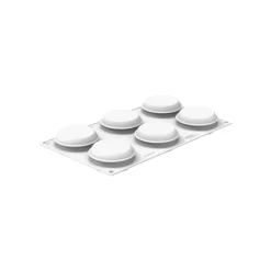 Kit Moule Silicone Tranche de Citron Ø 7 x H 3,1 cm (x6) - Silikomart