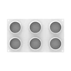 Kit Moule Silicone Tranche de Citron Ø 7 x H 3,1 cm (x6) - Silikomart