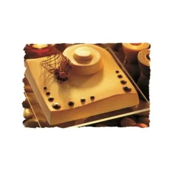 Kit 2 moules plastique carré spirale