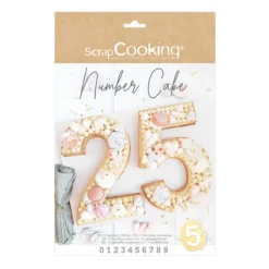 Kit Number Cake - ScrapCooking