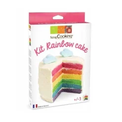 Kit Rainbow cake - ScrapCooking