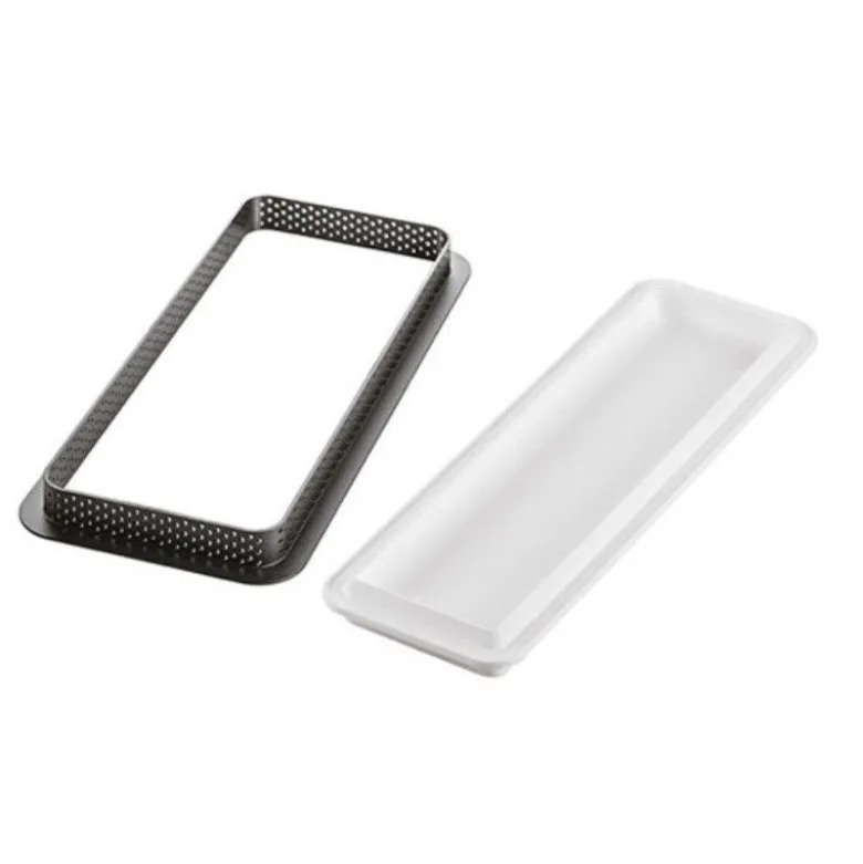 Kit Tarte Ring Rectangle 26cm - Silikomart Professional