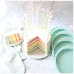Layer cake Ø15,5 cm - 5 moules silicone - ScrapCooking