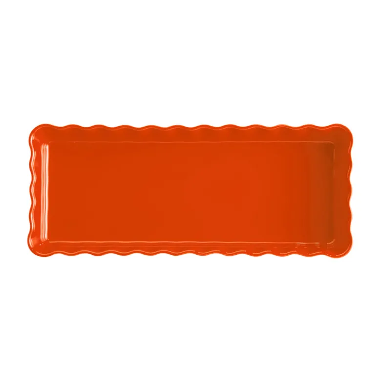 Long plat à Tarte orange Toscane - Emile Henry