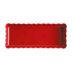 Long plat à Tarte rouge Grand Cru - Emile Henry