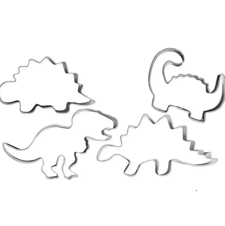 Lot de 4 Emporte-Pièces Dinosaure - Scrapcooking