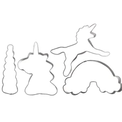 Lot de 4 Emporte-Pièces Licorne - Scrapcooking