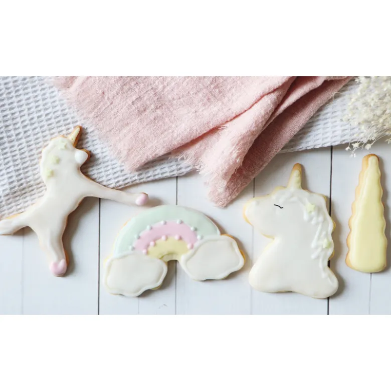 Lot de 4 Emporte-Pièces Licorne - Scrapcooking