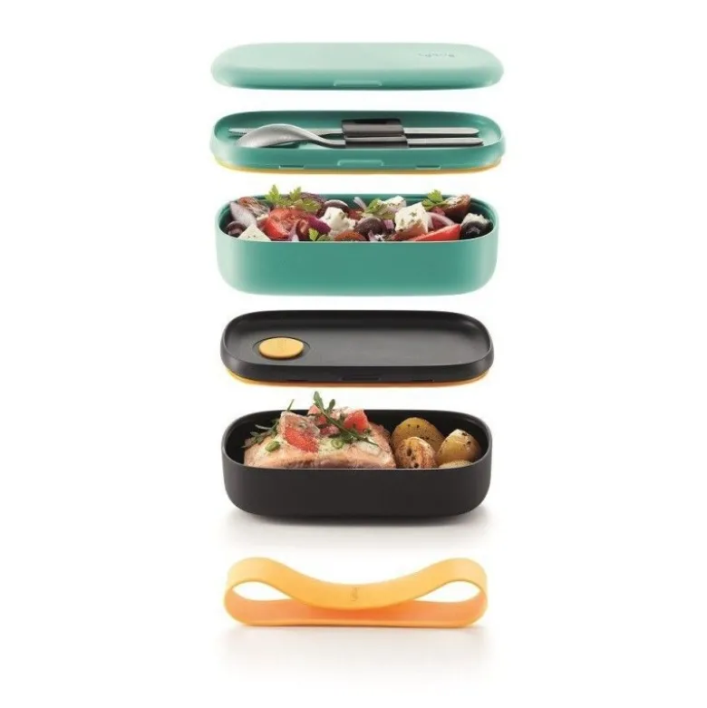 Lunchbox To Go turquoise - Lékué