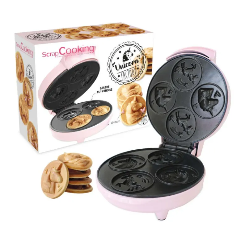 Machine Gaufres et Pancake Licorne - ScrapCooking