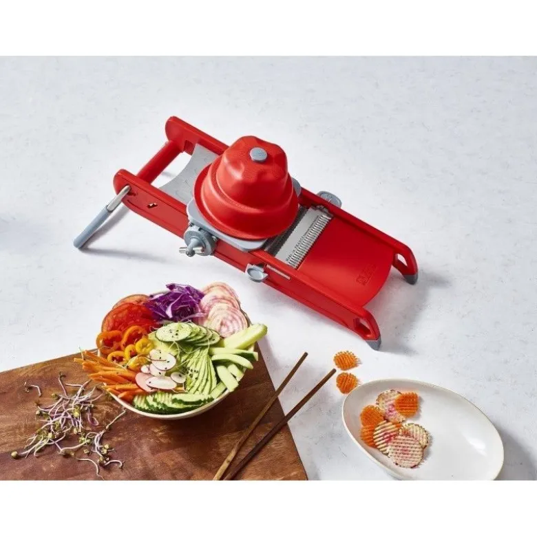 Mandoline Swing Plus rouge - De Buyer