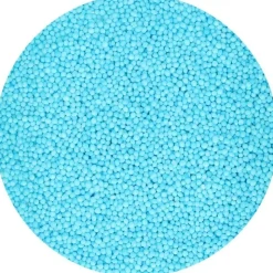 Mini billes en sucre bleu clair 80g - FunCakes