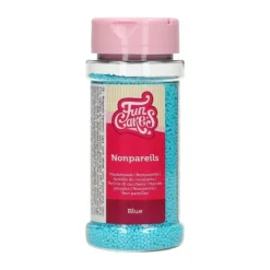 Mini billes en sucre bleu clair 80g - FunCakes