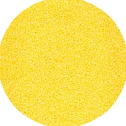 Mini billes en sucre jaune 80g - FunCakes