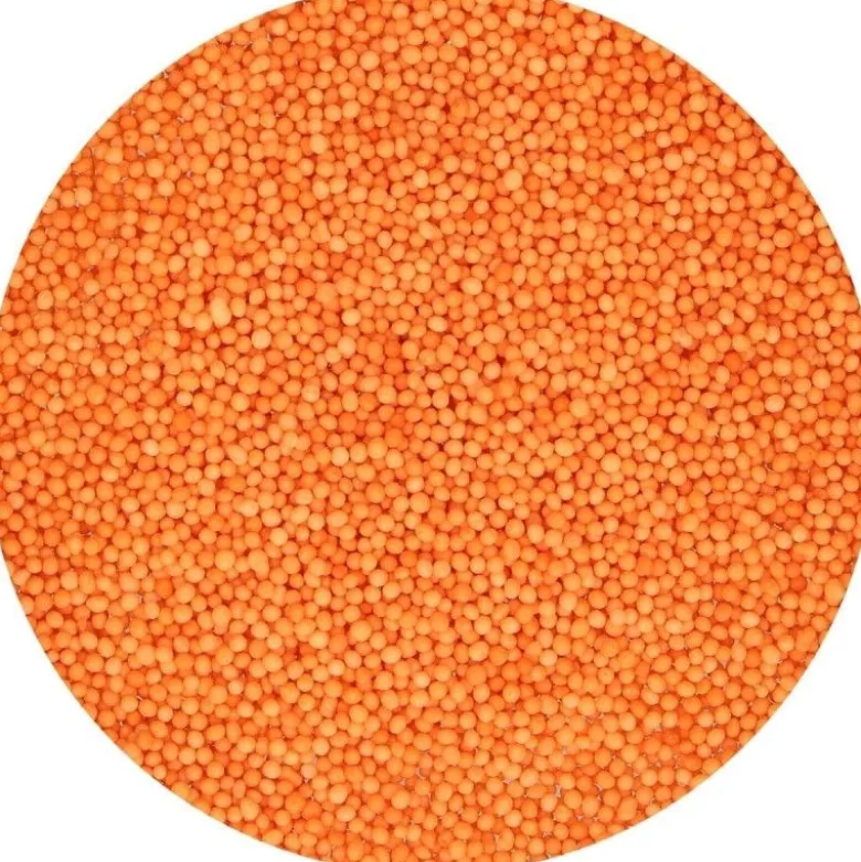 Mini billes en sucre orange 80g - FunCakes