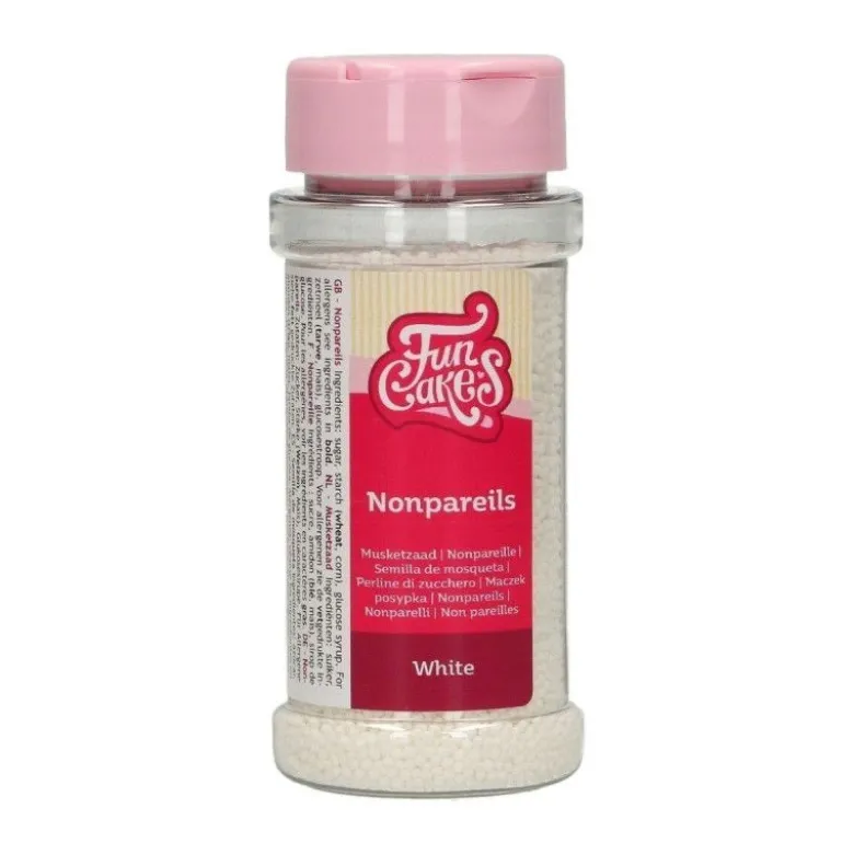 Mini billes sucre blanche 80g - FunCakes