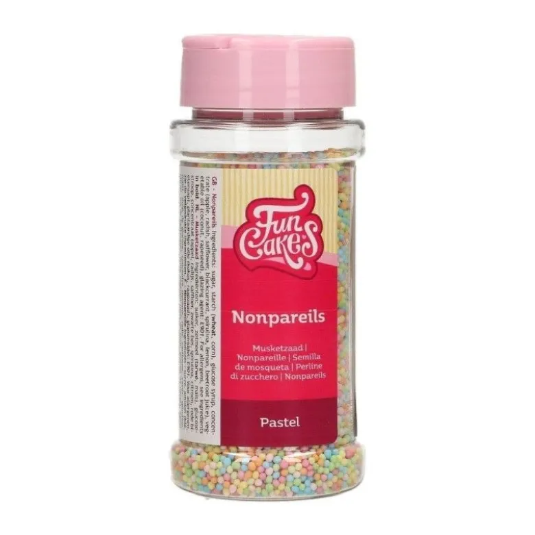Mini billes sucre Pastel 80g - Funcakes