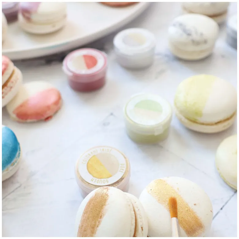 9 mini colorants irisés 9x1,5g - Scrapcooking