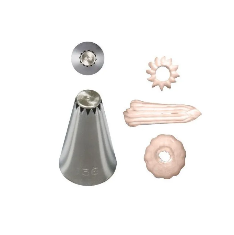 Mini douille sultane inox 7mm - De Buyer