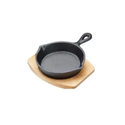 Mini-poêle en fonte avec planche - Artesa
