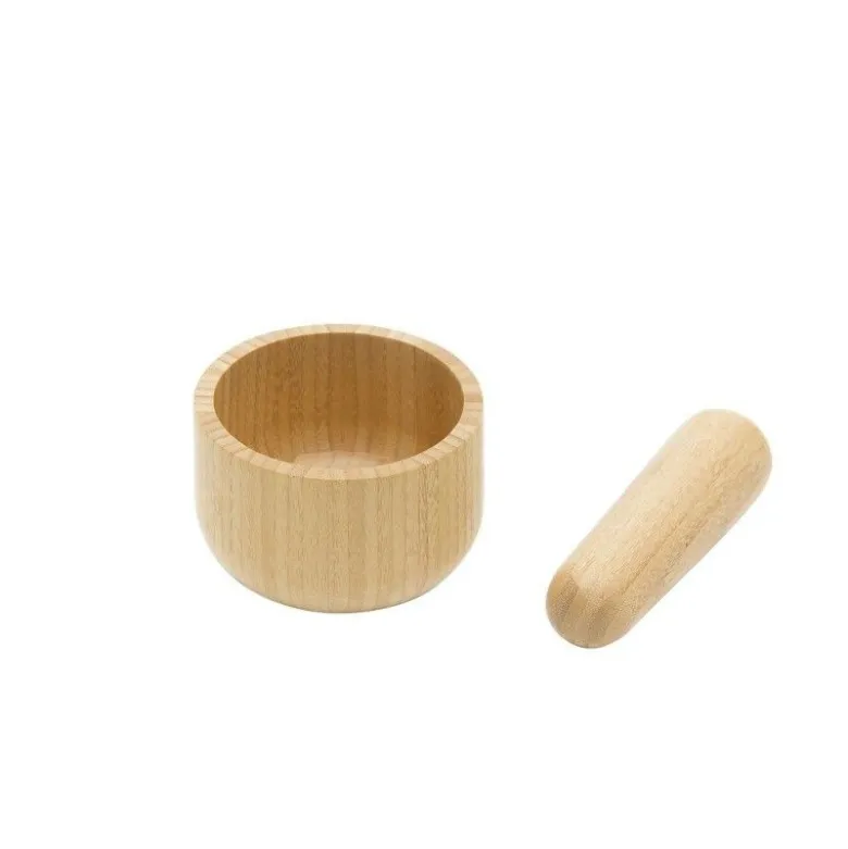 Mortier et pilon bambou - Pebbly