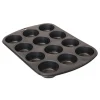 Moule acier antiadhésif 12 muffins - De Buyer