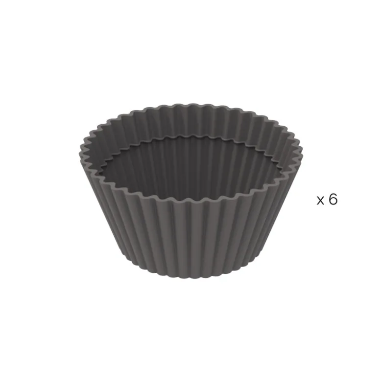 Moule Air Fryer Muffin Ø 6,8 x H 3,2 cm (x6) Silfry - Silikomart
