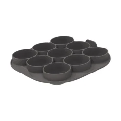 Moule Air Fryer Œuf Ø 5,8 x H 3,4 cm (x9) Silfry - Silikomart