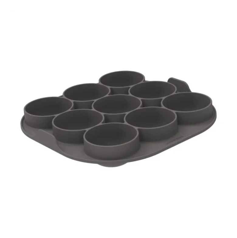 Moule Air Fryer Œuf Ø 5,8 x H 3,4 cm (x9) Silfry - Silikomart