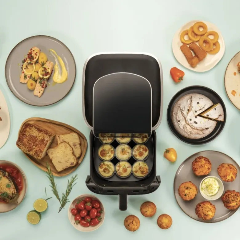 Moule Air Fryer Œuf Ø 5,8 x H 3,4 cm (x9) Silfry - Silikomart