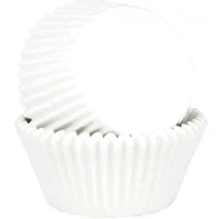 Moule a muffin et cupcake blanc x45 - Chevalier