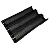 Moule baguette ficelle x3 perforé - Patisse