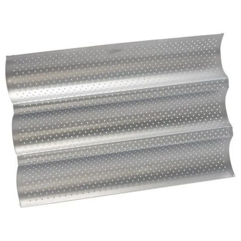 Moule baguette x3 perforé - Patisse