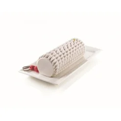 Moule bûche Quenelle silicone 3D - Silikomart