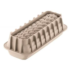 Moule bûche Quenelle silicone 3D - Silikomart