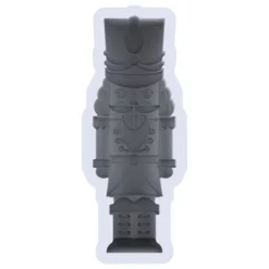 Moule à Bûche Silicone Casse-Noisette 3D 25,3 x 9 x H 7,5 cm - Silikomart