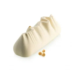 Moule à Bûche Silicone Montagne 3D 25 x 8 x H 8 cm - Silikomart