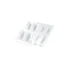 Moule bûche Tre Cime 120ml x6 - Silikomart Professional