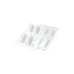 Moule bûche Tre Cime 120ml x6 - Silikomart Professional