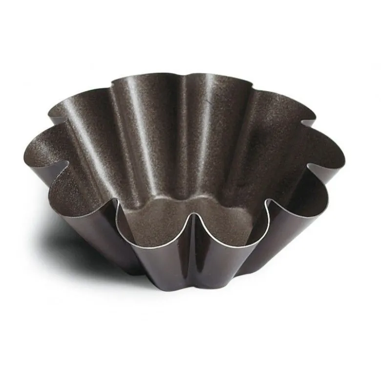 Moule Brioche 10 Côtés 8 cm x H 3,2 cm - Gobel