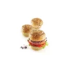 Moule Burger silicone x6 - Silikomart