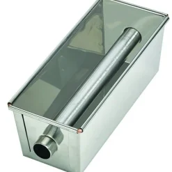 Moule à cake inox avec tube 25x8cm